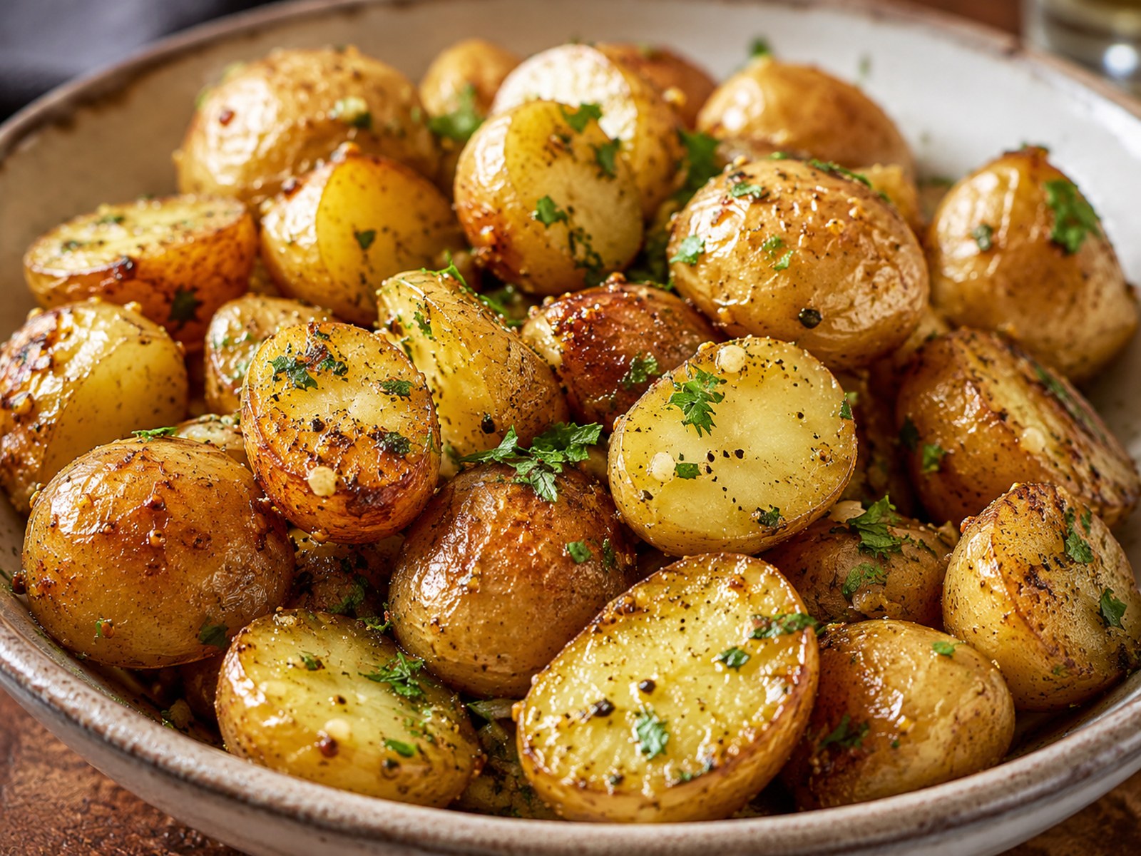Buttery Pub-Style New Potatoes